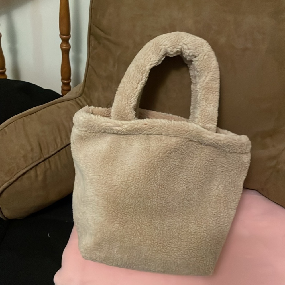 Prada Cream Plush Tote Bag - Picture 15 of 17